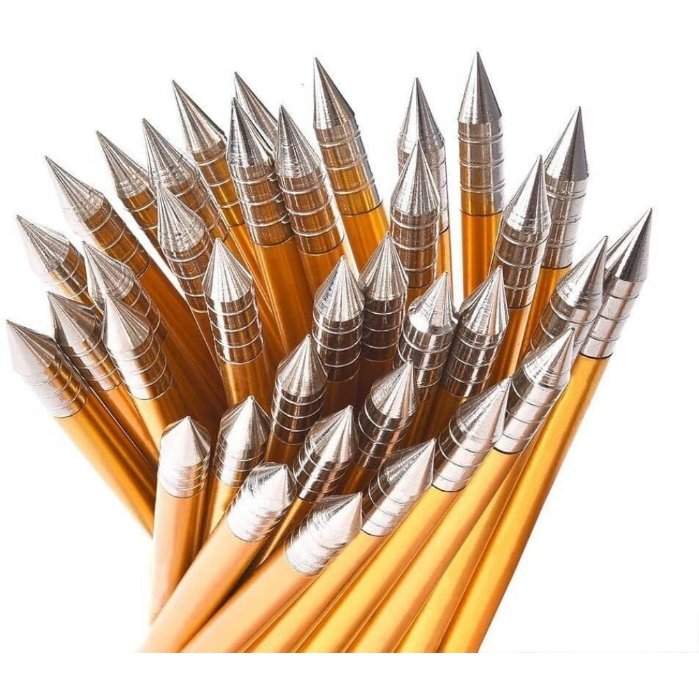 STONESKY 12Pcs 6.3" Crossbow Bolts Aluminum Arrow For 50 &80 lb Pistol Crossbow Archery