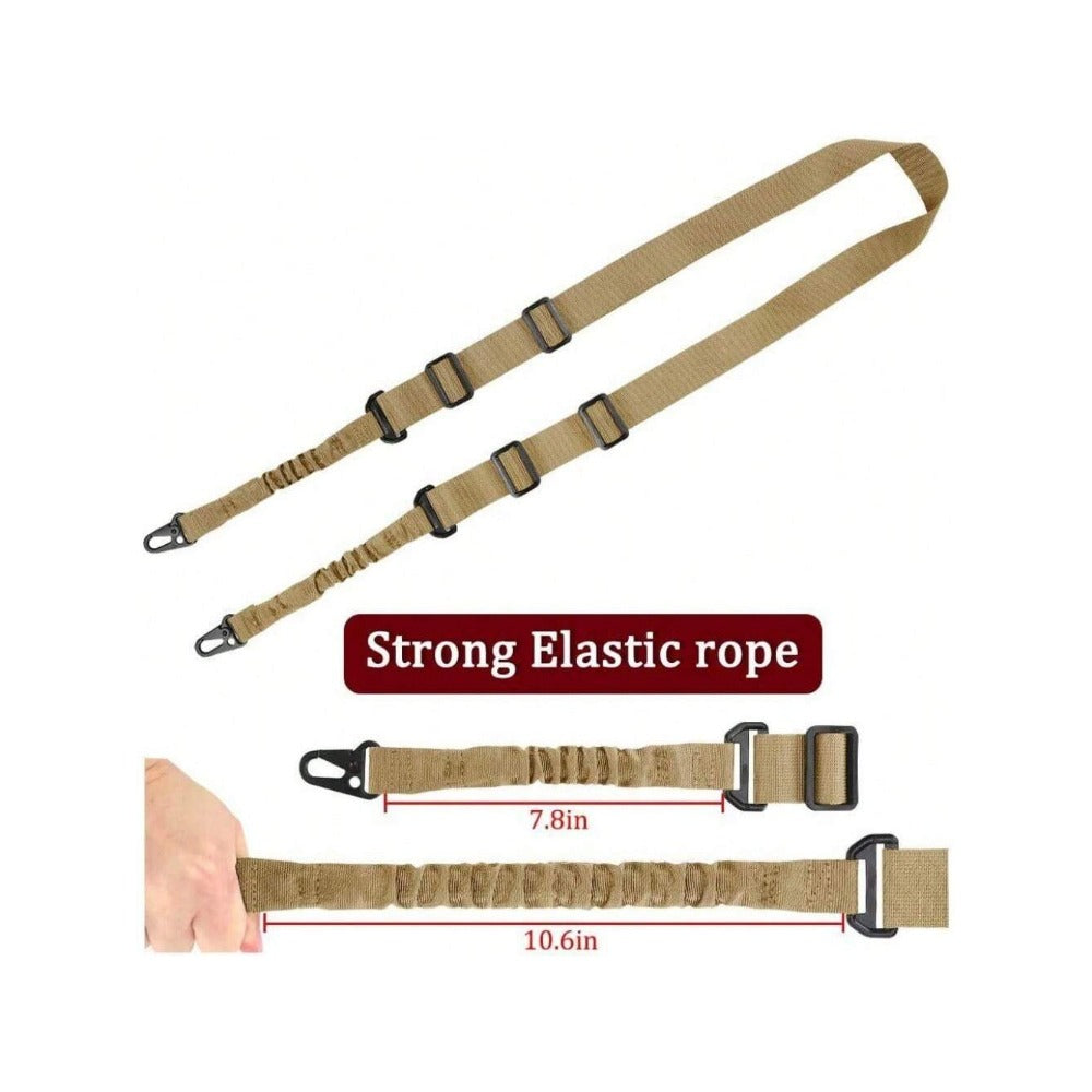 STONESKY Tactical 2 Point Rifle Gun Sling Strap Adjustable Hunting Shotgun Belts Outdoor