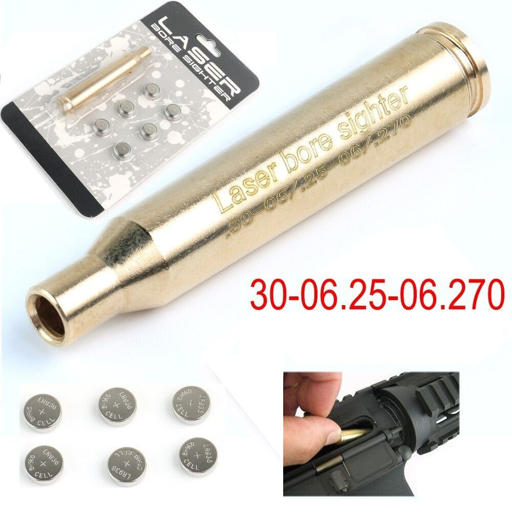 StoneSky Red Dot Scope Laser 30-06 25-06 270 Bore Boresighter Brass Bore sight Sighter US