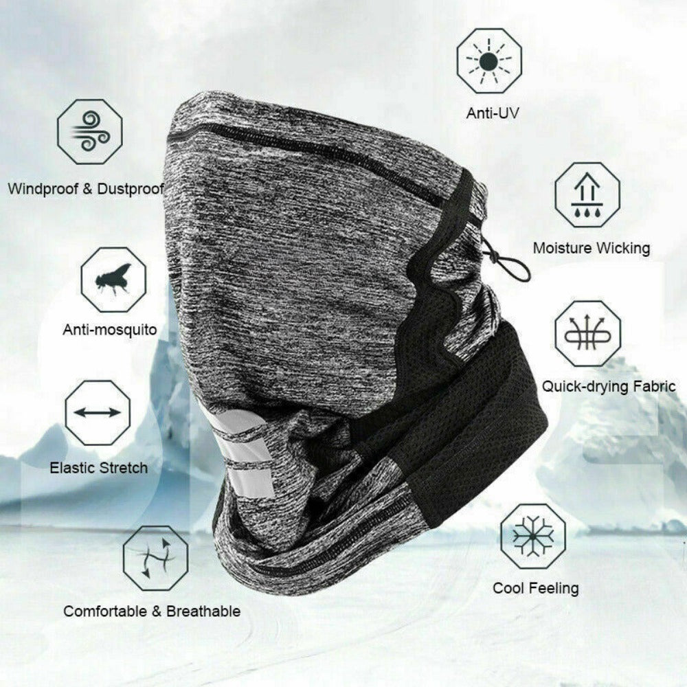 STONESKY Neck Gaiter Half Face Mask Ice Silk Scarf Sun Mask Balaclava Bandana Headwear Riding face mask USA