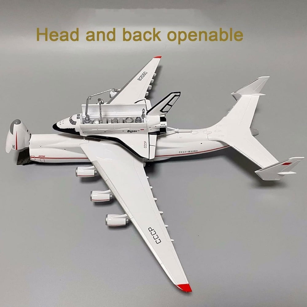 StoneSky 1/200 42cm Antonov An-225 CCCP Aircraft Strategic Transport Resin Plane Model US