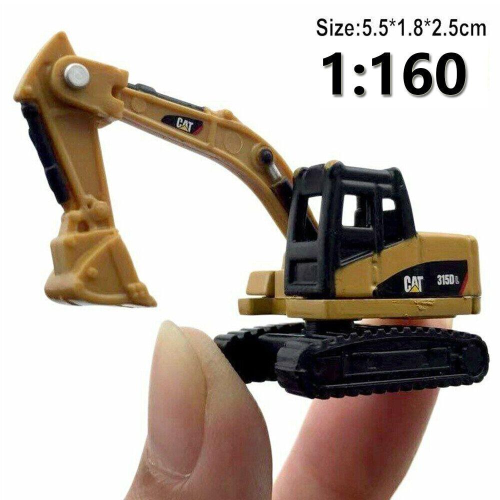 STONESKY 1:160 Scale Miniature Excavator Engineering Vehicle Diecast Mini Truck Model Toy