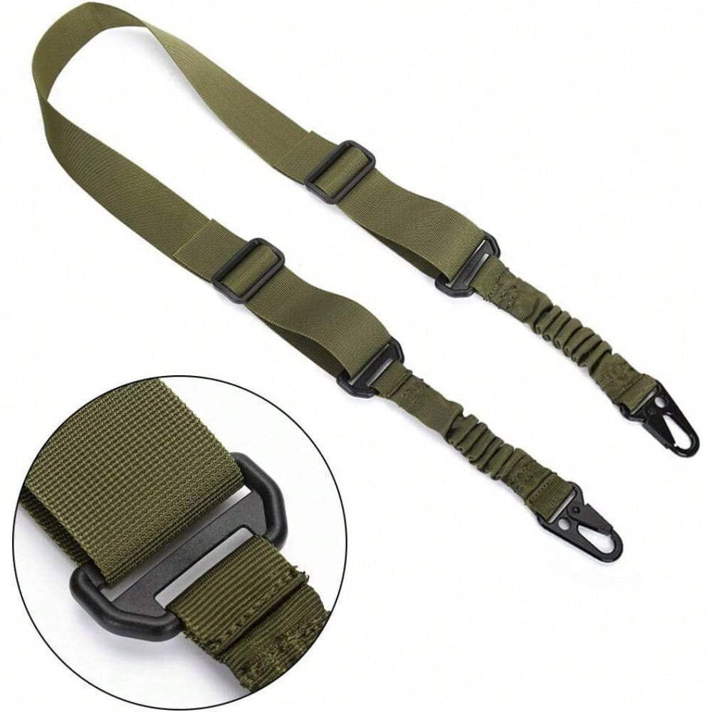 STONESKY Outdoor Tactical 2 Point Rifle Gun Sling Strap Adjustable Hunting Shotgun Belts