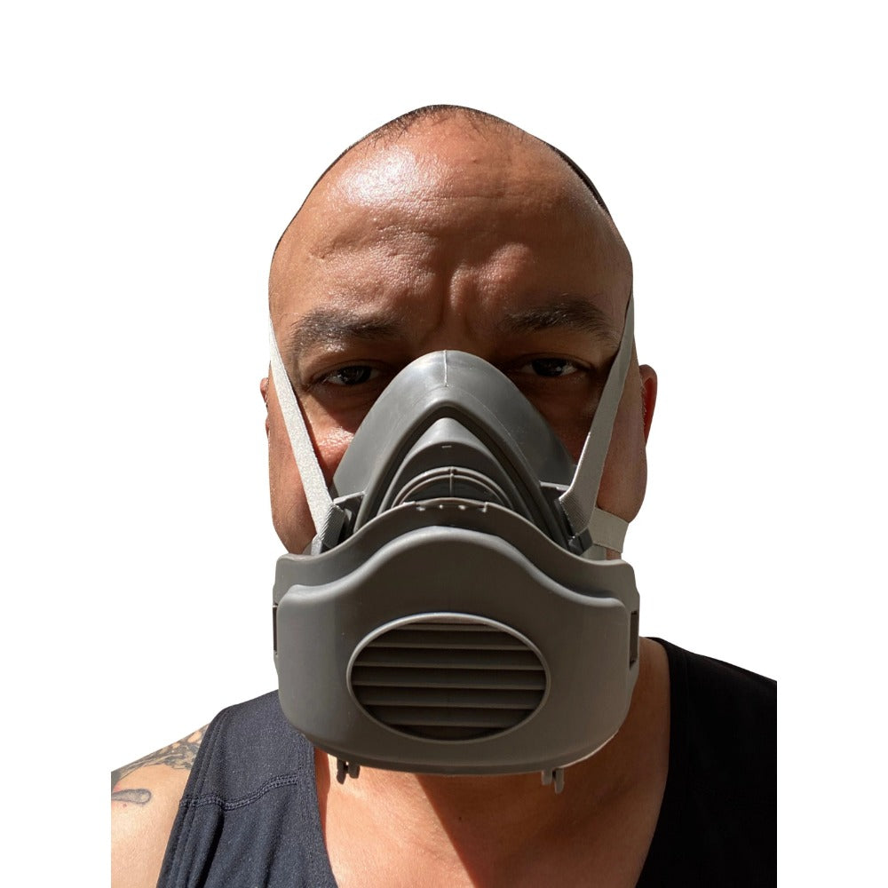 STONESKY Gas Mask Respirator Half Face Protect for Painting Spray Face-piece for outdoor