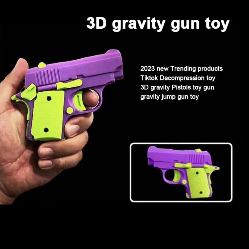 STONESKY 3D Printed Mini 1911 Small Pistol Toys, Plastic Small Pistol Toys for Kids, EDC Dash Toys, Sensory Toys, Stress Reducing Toys, Great for Children with ADHD, ADD and Autism.