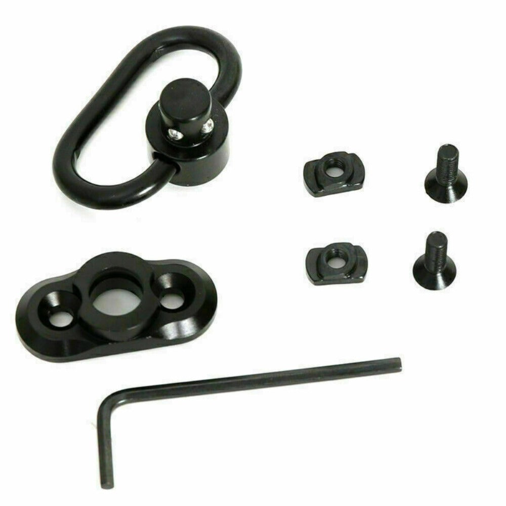 StoneSky Sling Swivel Adaptor 2 kit M-LOK MLOK Quick Release Sling Mount Push Button QD