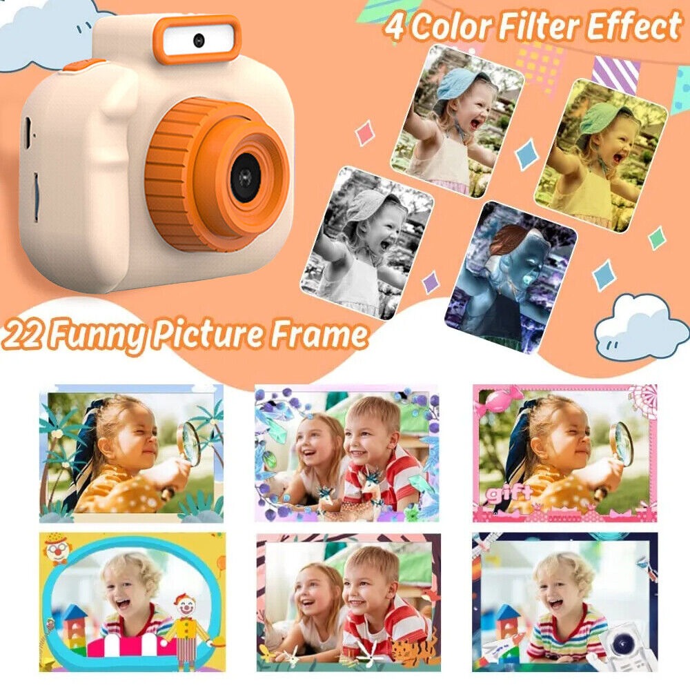 STONESKY 1080P Digital Camera 2.0" LCD HD Mini Camera With 32G TF Card for Kids Children