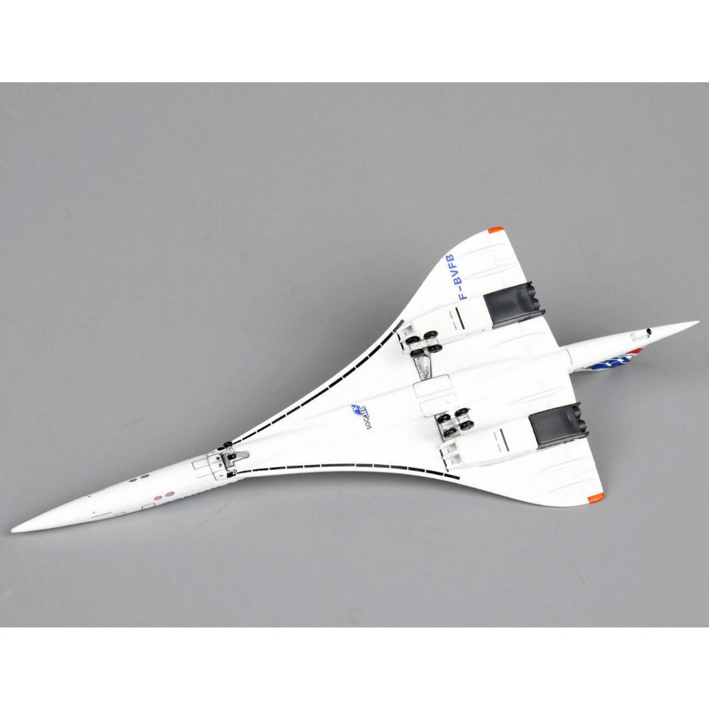 StoneSky 1/400 Scale Air France Concorde Plane Model Toy Diecast 1976-2003 Collection