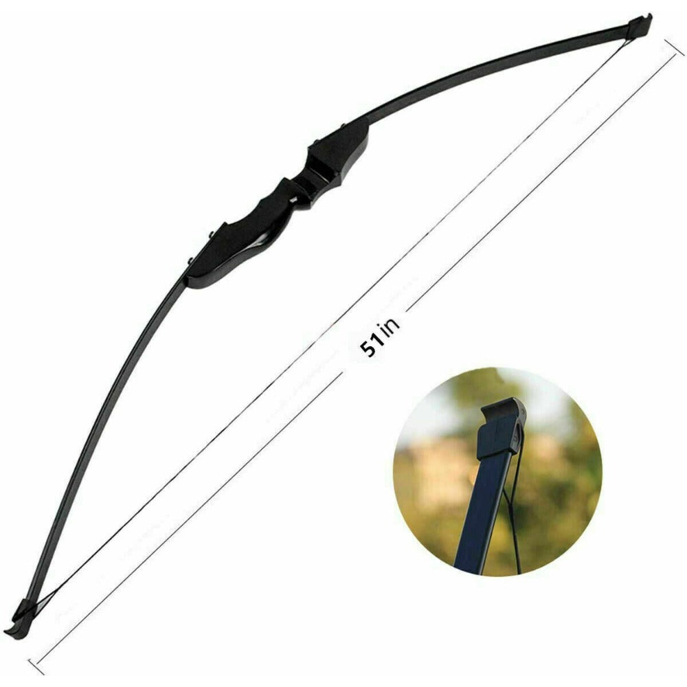 StoneSky 40Lbs Archery Recurve Bow Takedown Longbow Right Hand for Hunting Target Practic