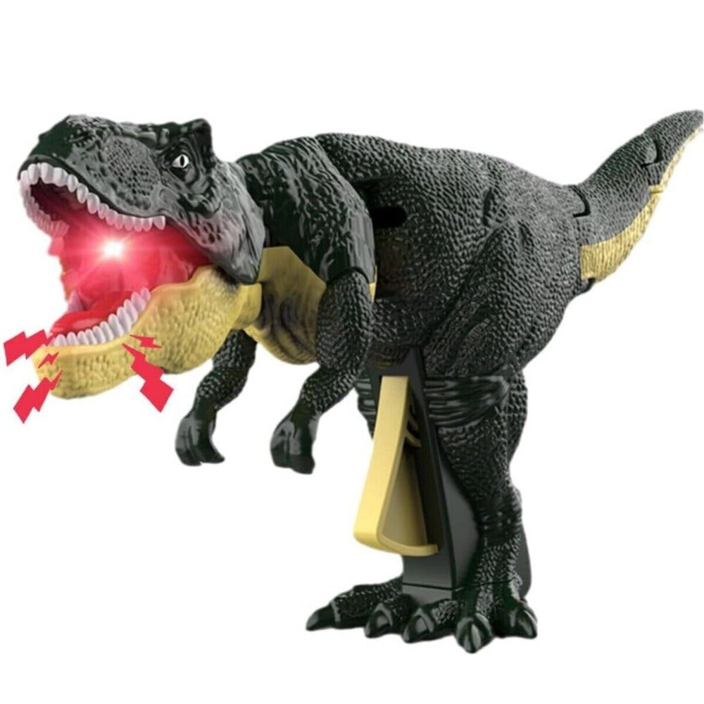 StoneSky Trigger Funny Dinosaur Toy with Roar Sound&Light Effect Kid Novelty Gag Toy Gift