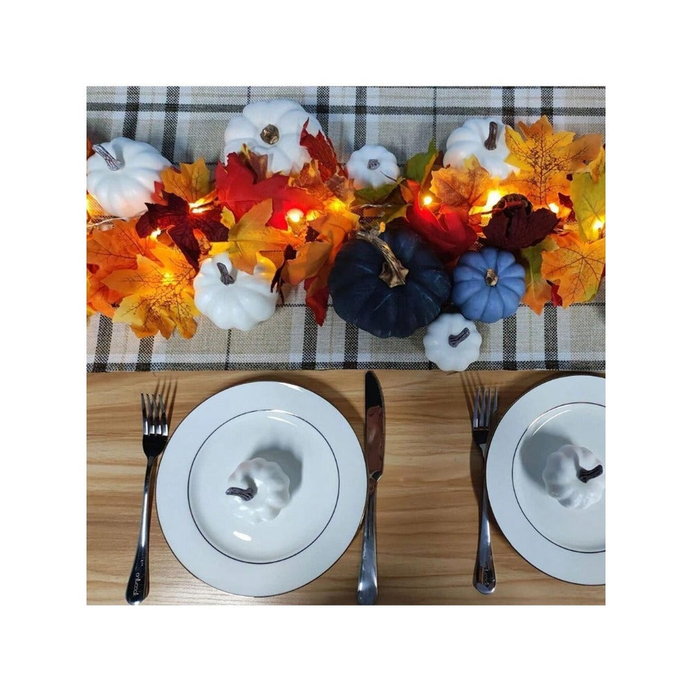 STONESKY 20 LED Fall Maple Leaves Light Lamp Garland Thanksgiving Festival Party Decor US