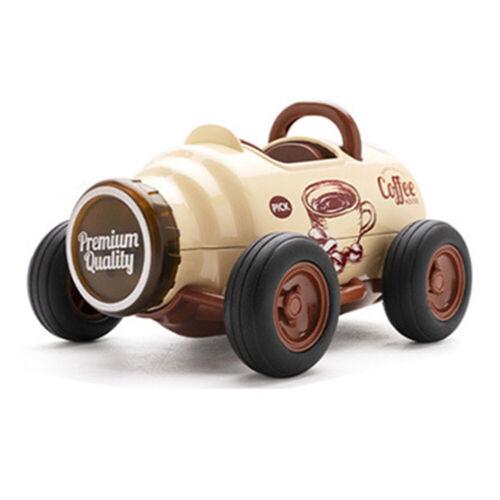 STONESKY Pull & Back Toddler Toys Car for Kids Gift with Music and Lights Coke Can Design