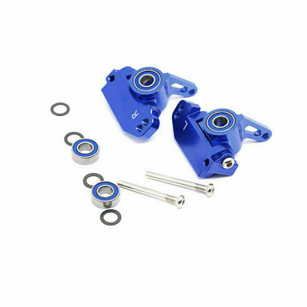 StoneSky Front Caster Block Steering & Rear Stub Axle Carriers For 1/10 Traxxas 2WD Slash