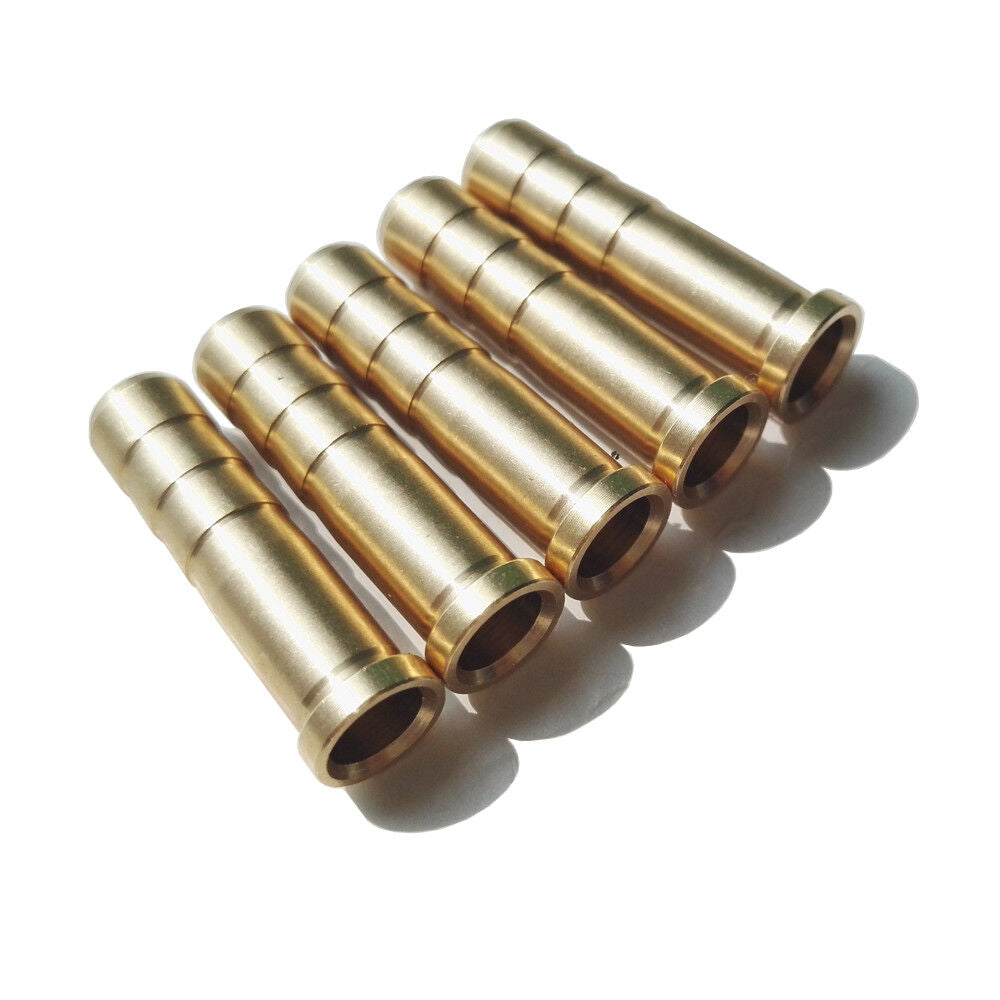 StoneSky 12Pcs Archery 100 Grain Heavy Weight Inserts Arrow Brass Inserts Base ID 6.2mm